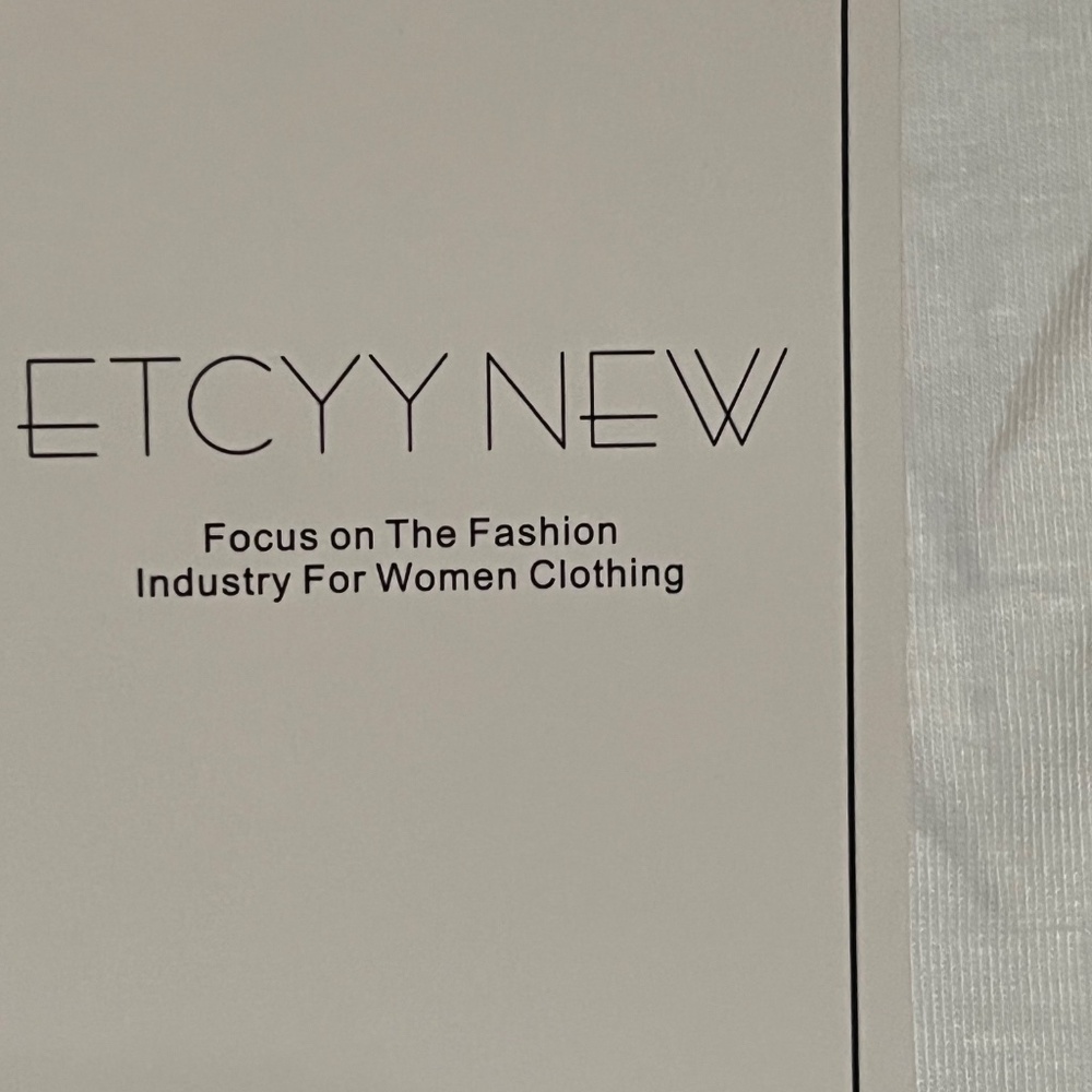 ETCCY NEW Short Sleeve Pullover V-Neck size XL - Picture 6 of 11